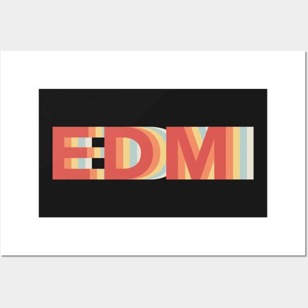 Vintage Retro EDM Wall Art by MeatMan